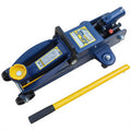 2 Ton Low Profile Hydraulic Floor Jack, 4000 lbs Capacity Steel Trolley Jack, Blue V330