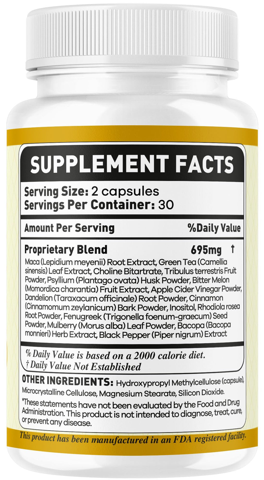 All Natural Capsules 60 Capsules B26658