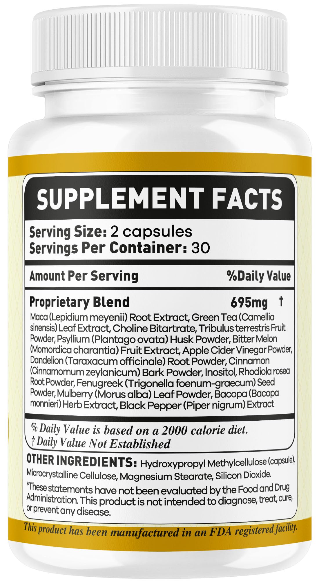 All Natural Capsules 60 Capsules B26658