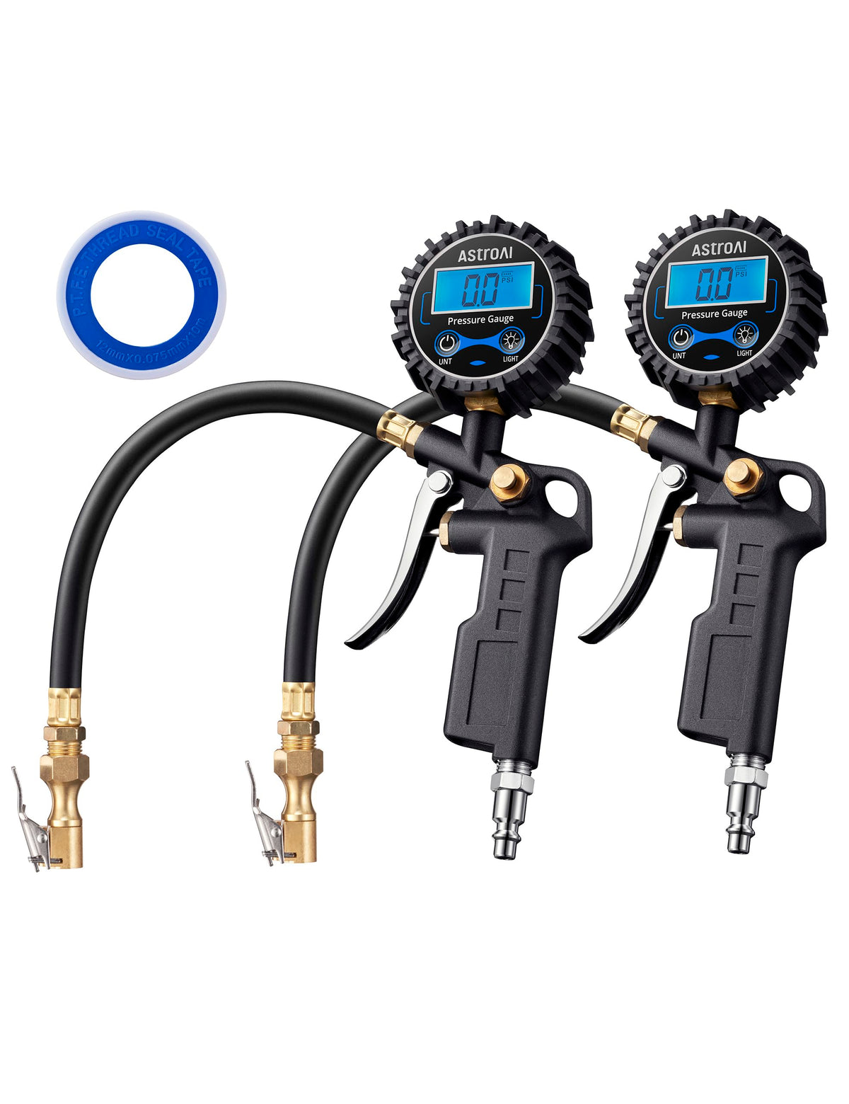 Digital Tire Pressure Gauge with Inflator 3-250 PSI A263155