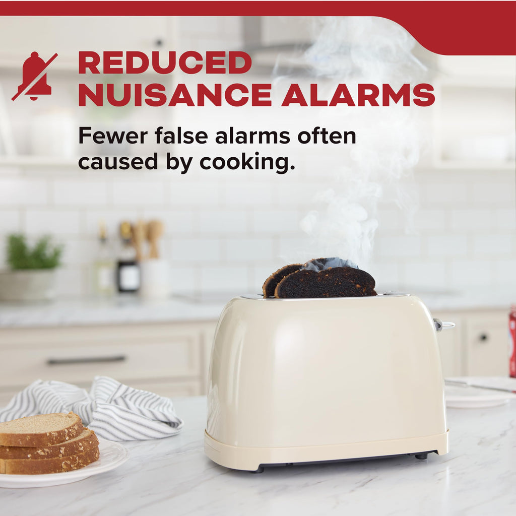 Compact Smoke Detector, AA Battery-Powered F445