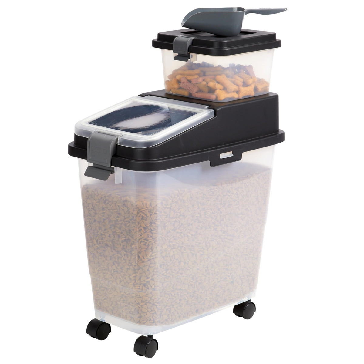 Airtight Dog Food Storage Container with Treat Container and Scoop U149