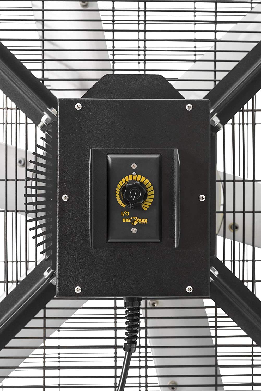 Black 6' Indoor/Outdoor Mobile Fan with Wheels L8316