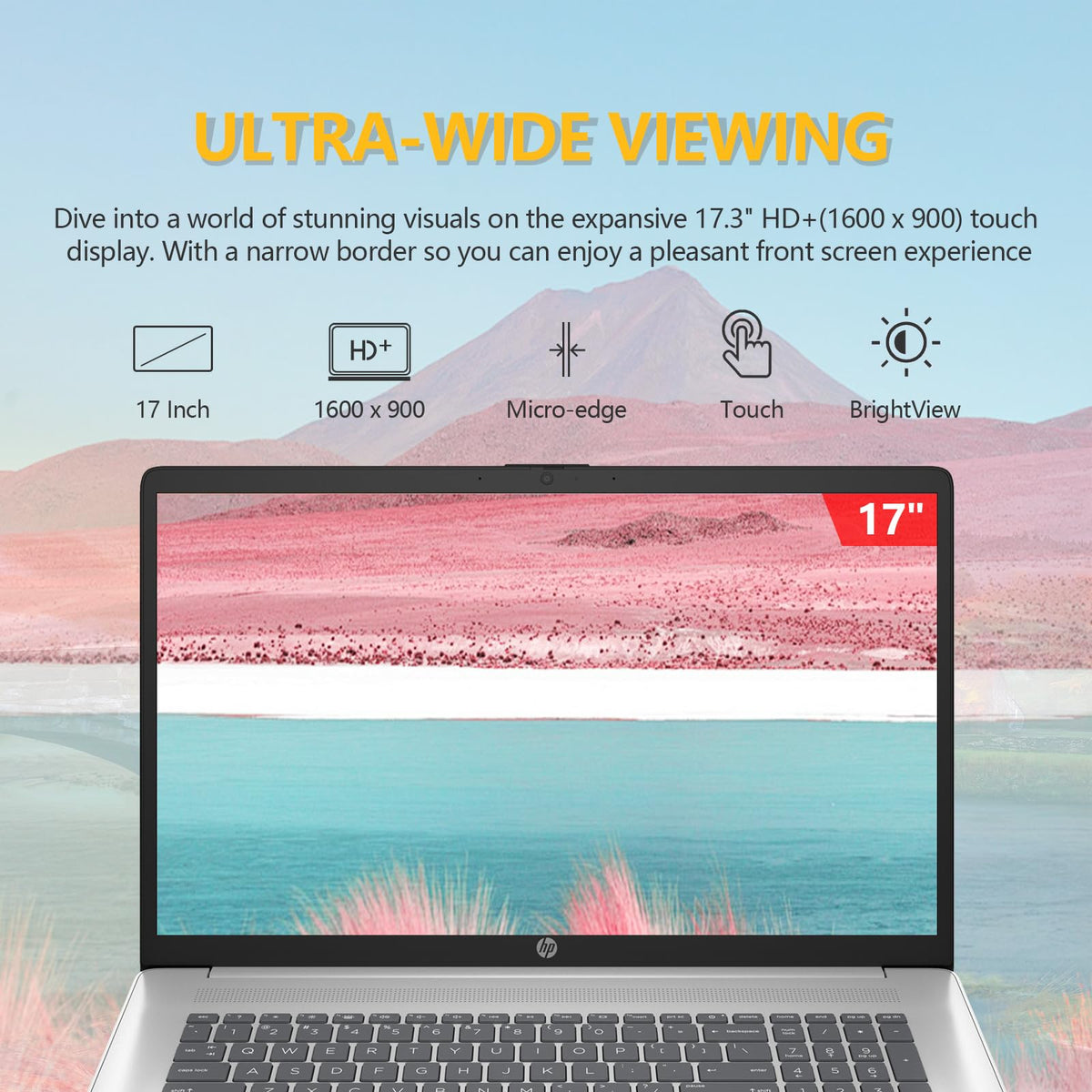17.3 Inch Touchscreen Laptop AMD Ryzen 5 16GB RAM 1TB SSD H489853