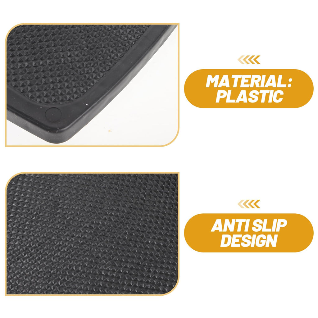 Heavy Duty Wheelchair Footplates Plastic Footrest Pair X708140