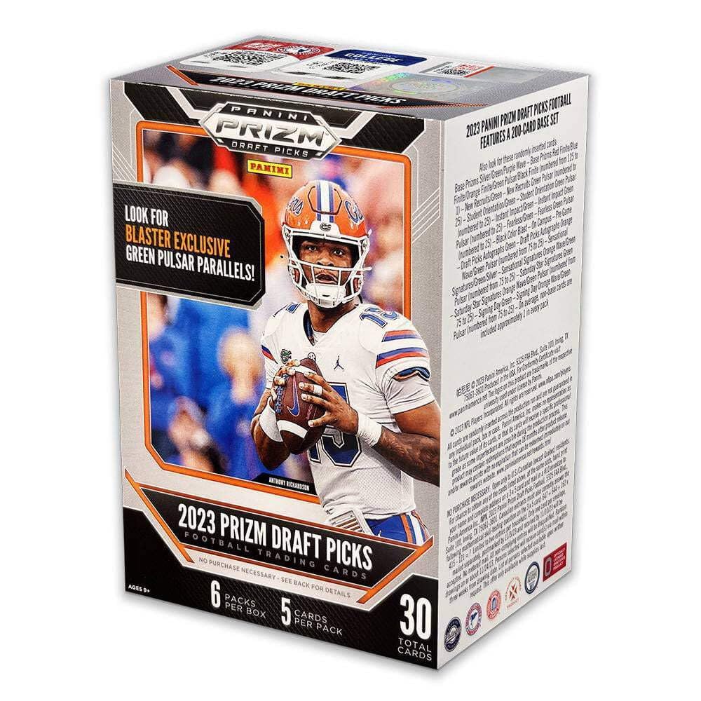 Football Blaster Box 6 Packs 5 Cards Per Pack O5338