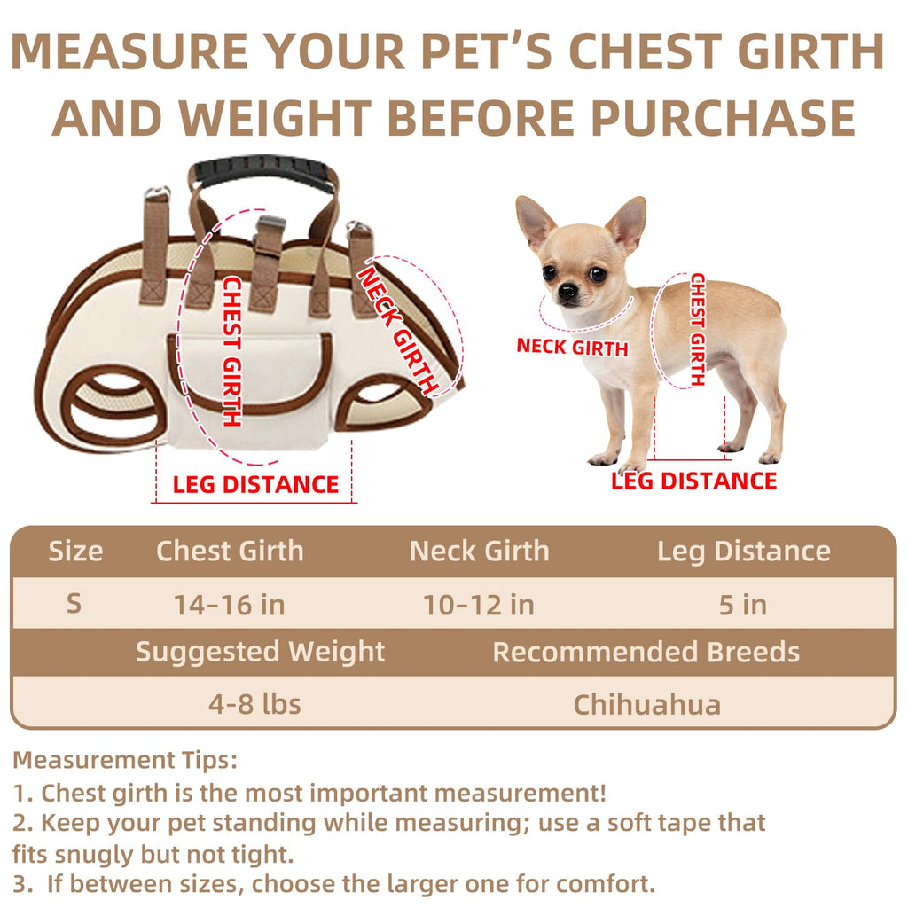 Breathable Detachable Dog Carrier Backpack with Adjustable Straps N626