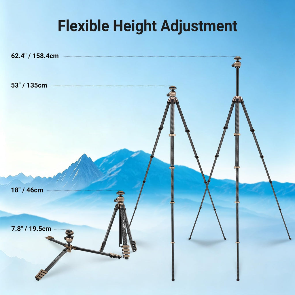 Carbon Fiber Travel Tripod R684