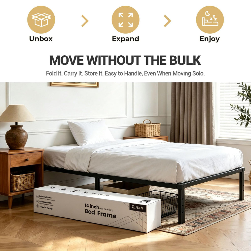Twin Metal Bed Frame Y792