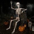 5.4FT Posable Life Size Skeleton (2PCS) H44535