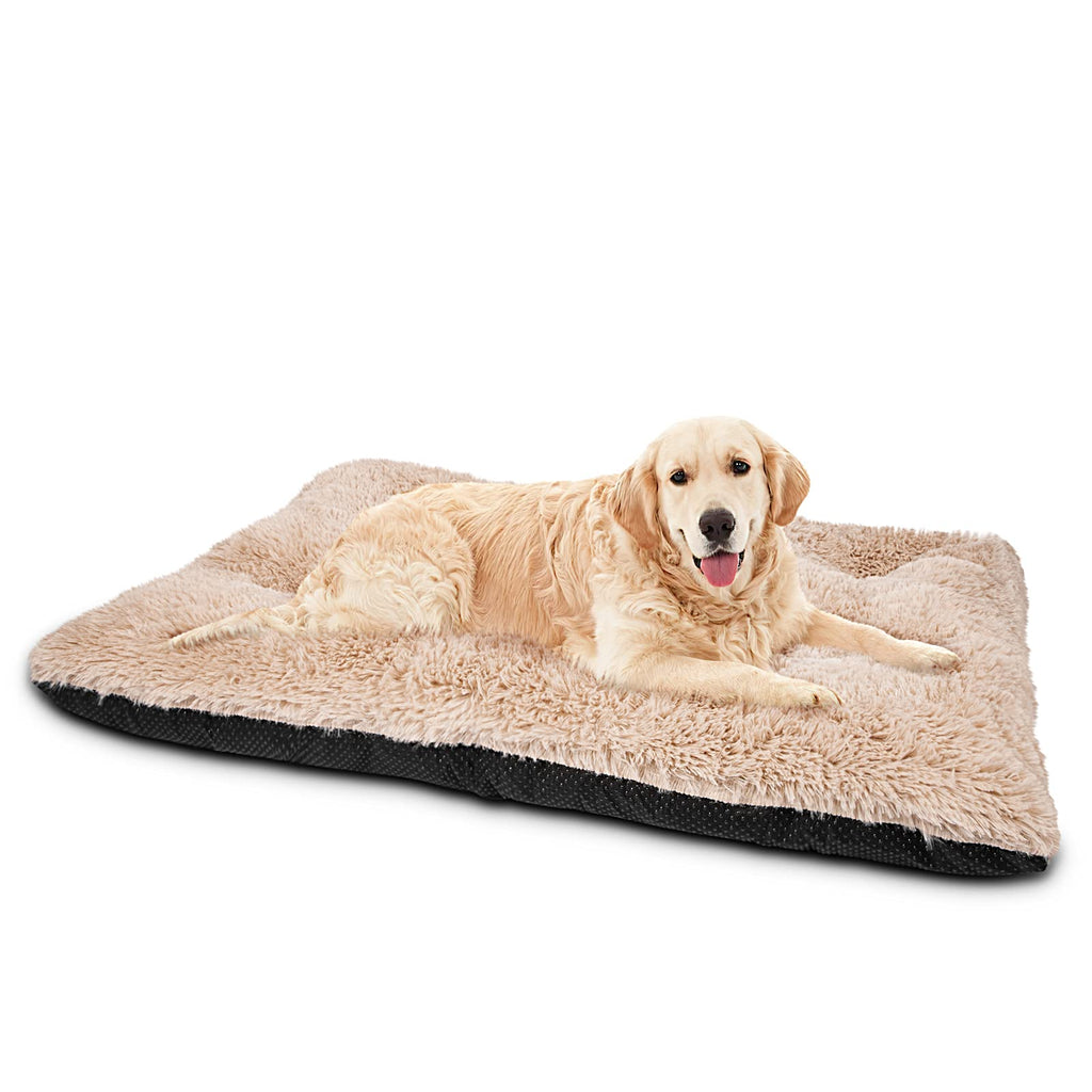 Large Washable Plush Dog Bed Crate Pad Y876