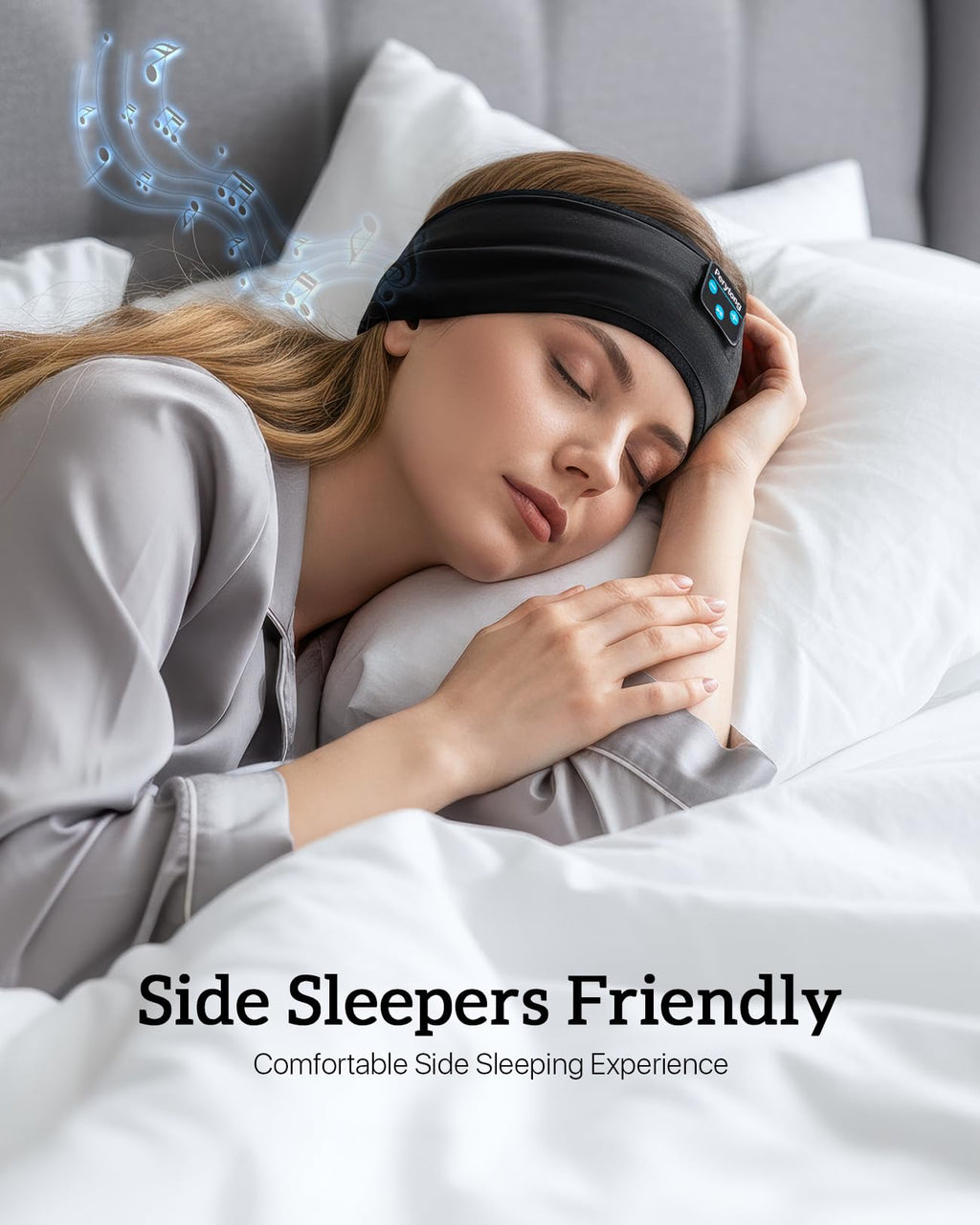 Bluetooth Sleep Headphones with Ultra-Thin Stereo Speakers T87158