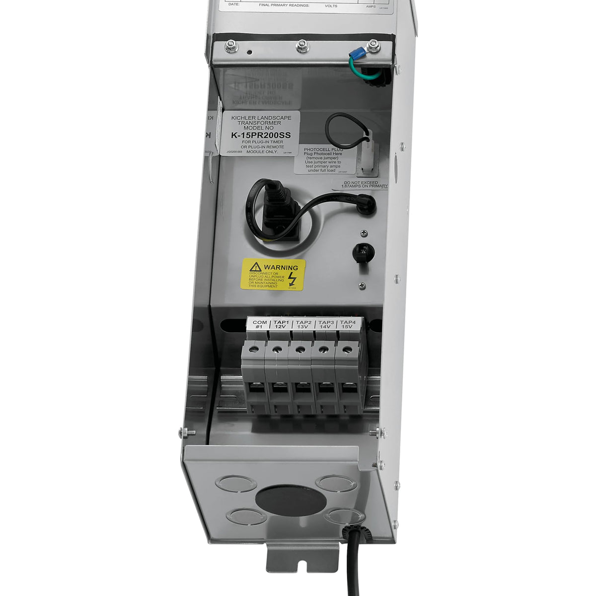 Stainless Steel Landscape Lighting Transformer B185