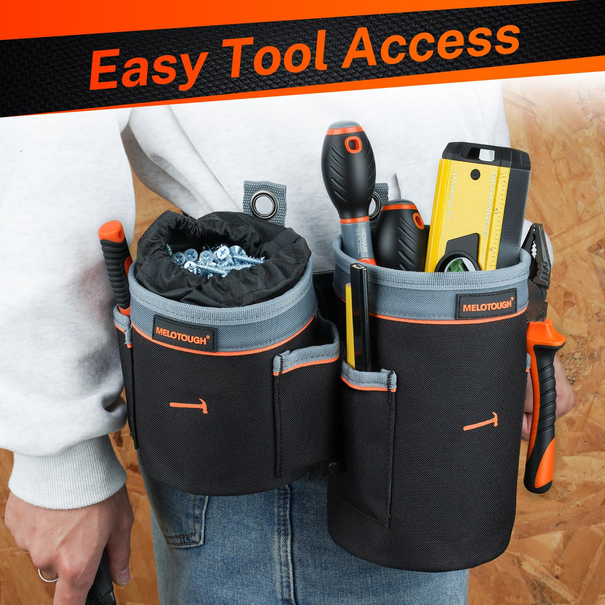 Tool Pouch Multi-Pack 2 Sizes 600D Nylon G724924