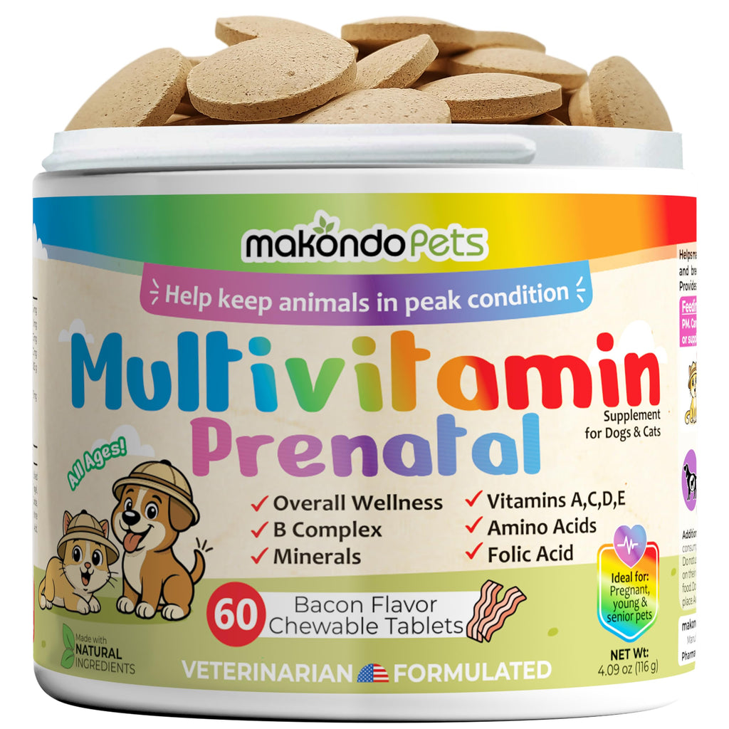 Dog Prenatal Vitamins 60 Tabs Supplement F9235