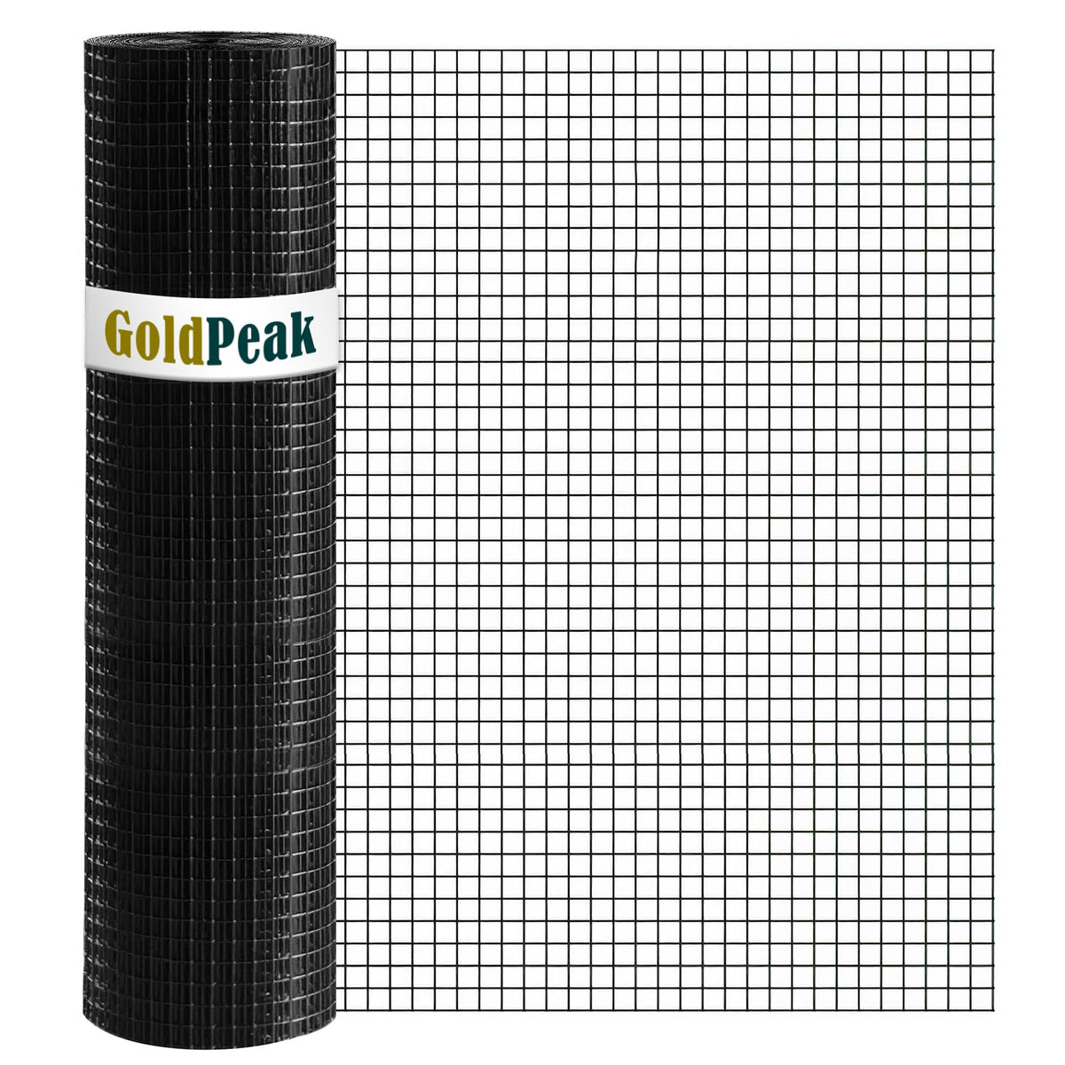 Black 1/2 inch 19 Gauge Wire Mesh Roll H3567