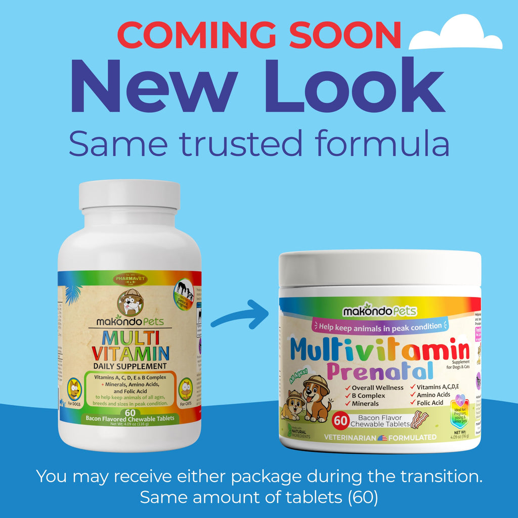 Dog Prenatal Vitamins 60 Tabs Supplement F9235