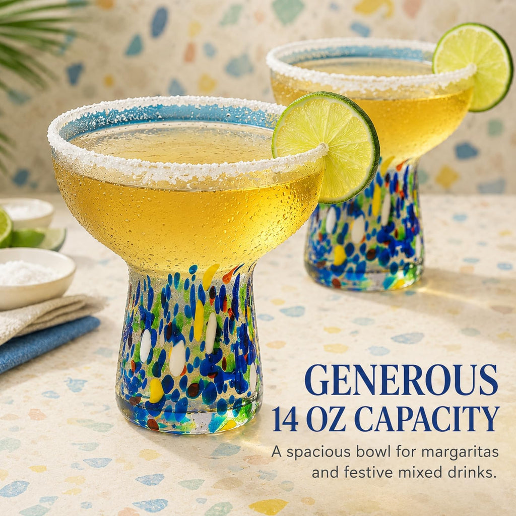 Stemless Margarita Glasses Set of 4 P880087