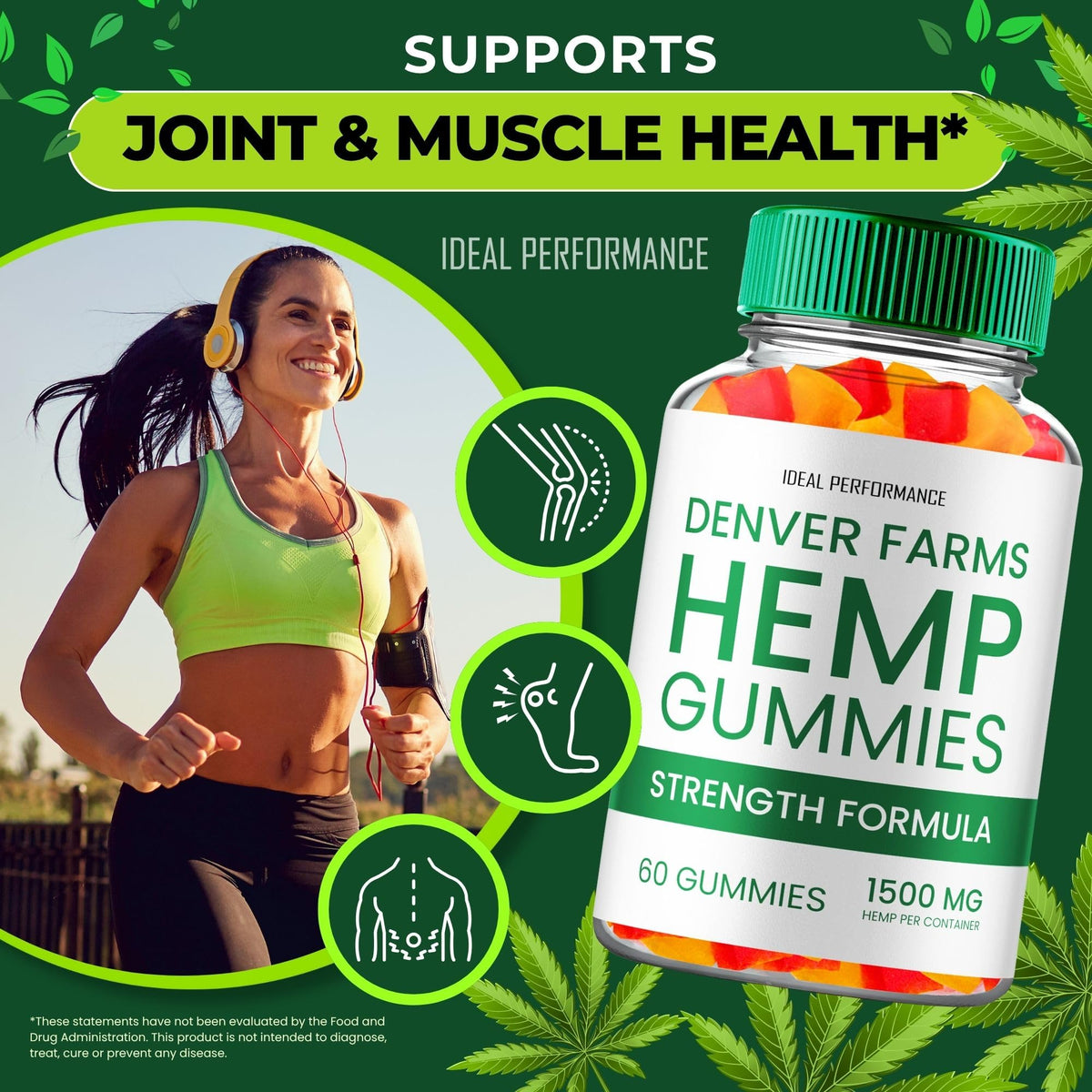 Maximum Strength All Natural Hemp Gummies 2 Pack M812