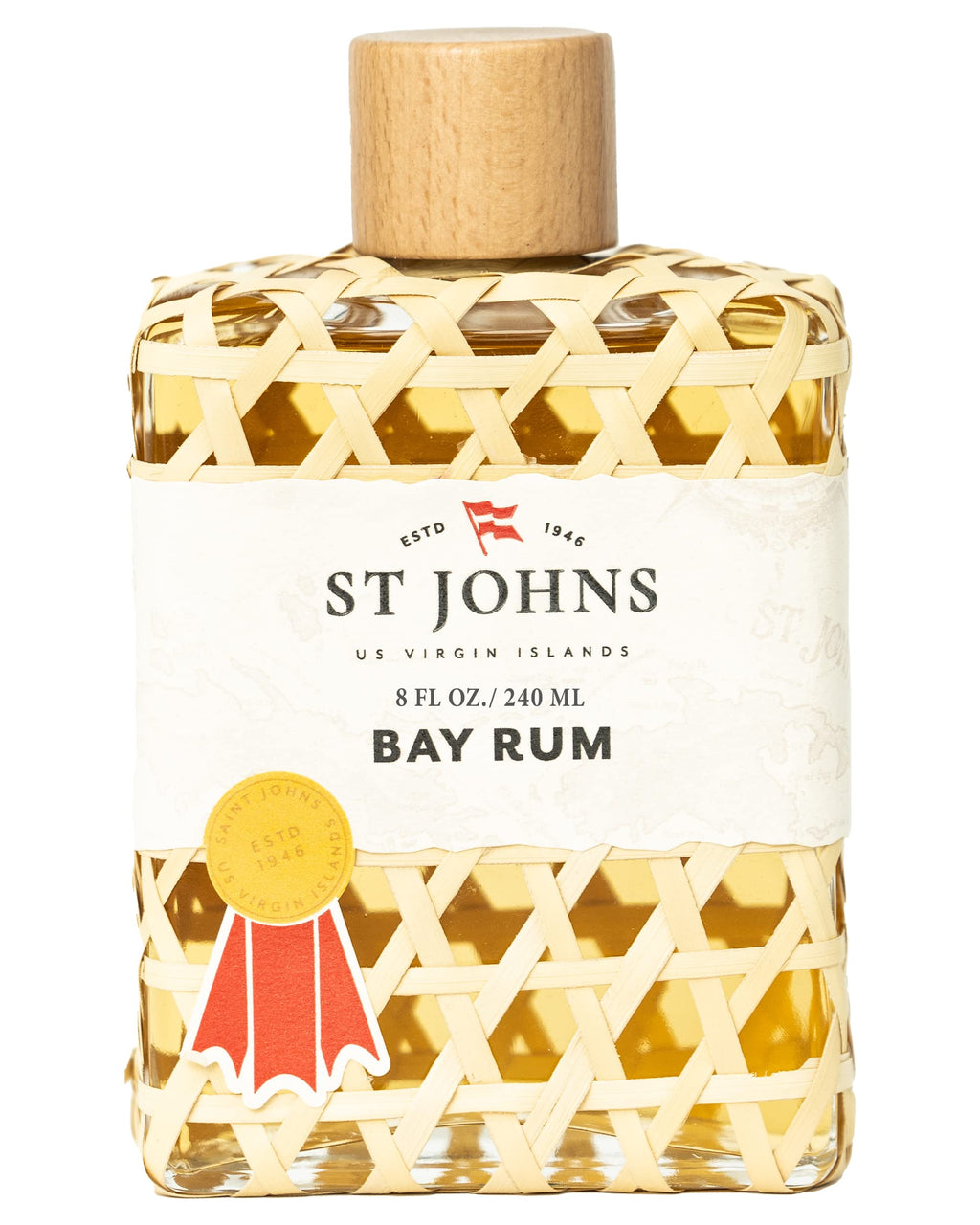 Bay Rum Aftershave and Cologne 8 oz Splash Bottle T3548