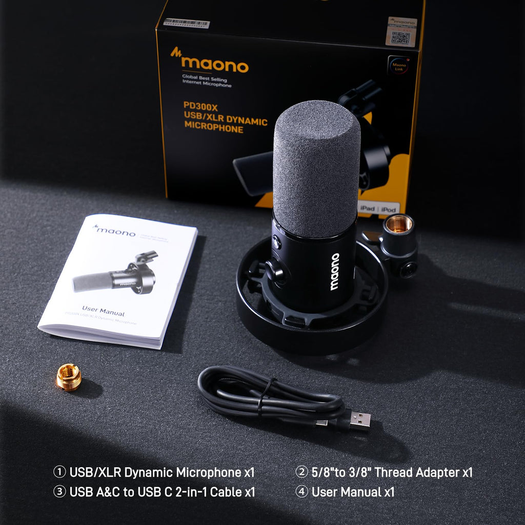 Dynamic XLR USB Microphone P5072