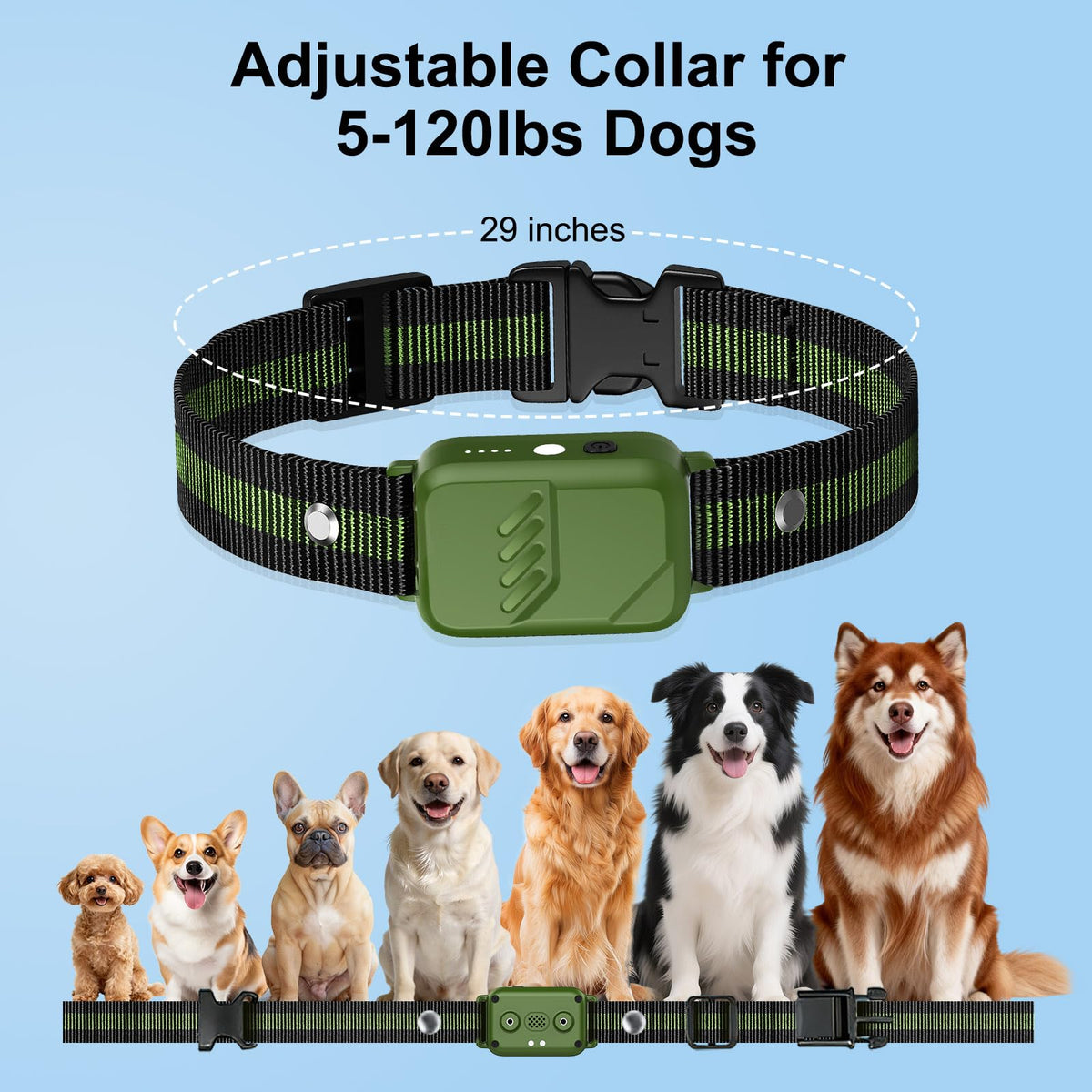 IP68 Waterproof Dog Training Collar with Remote I49600