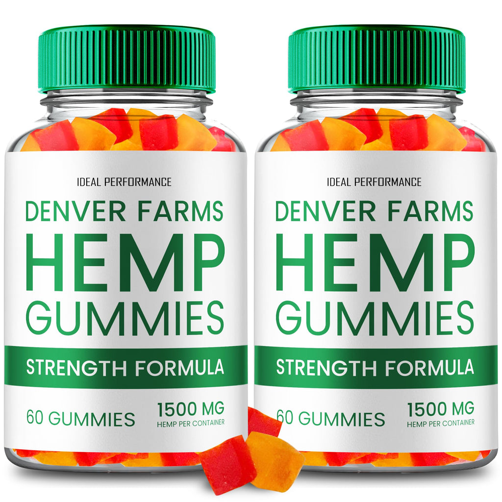 Maximum Strength All Natural Hemp Gummies 2 Pack M812