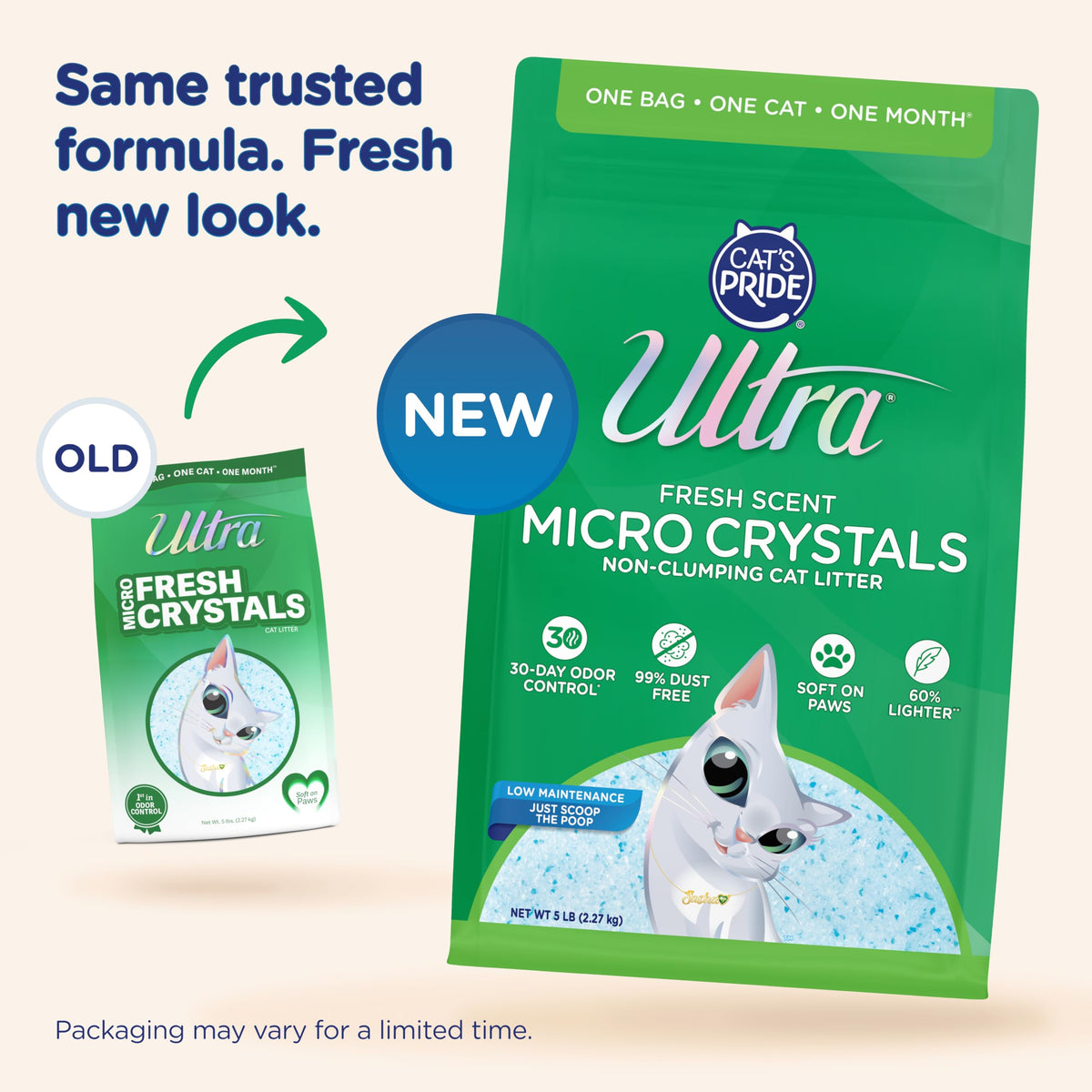 Fresh Scent Micro Crystals Litter 15lb F599