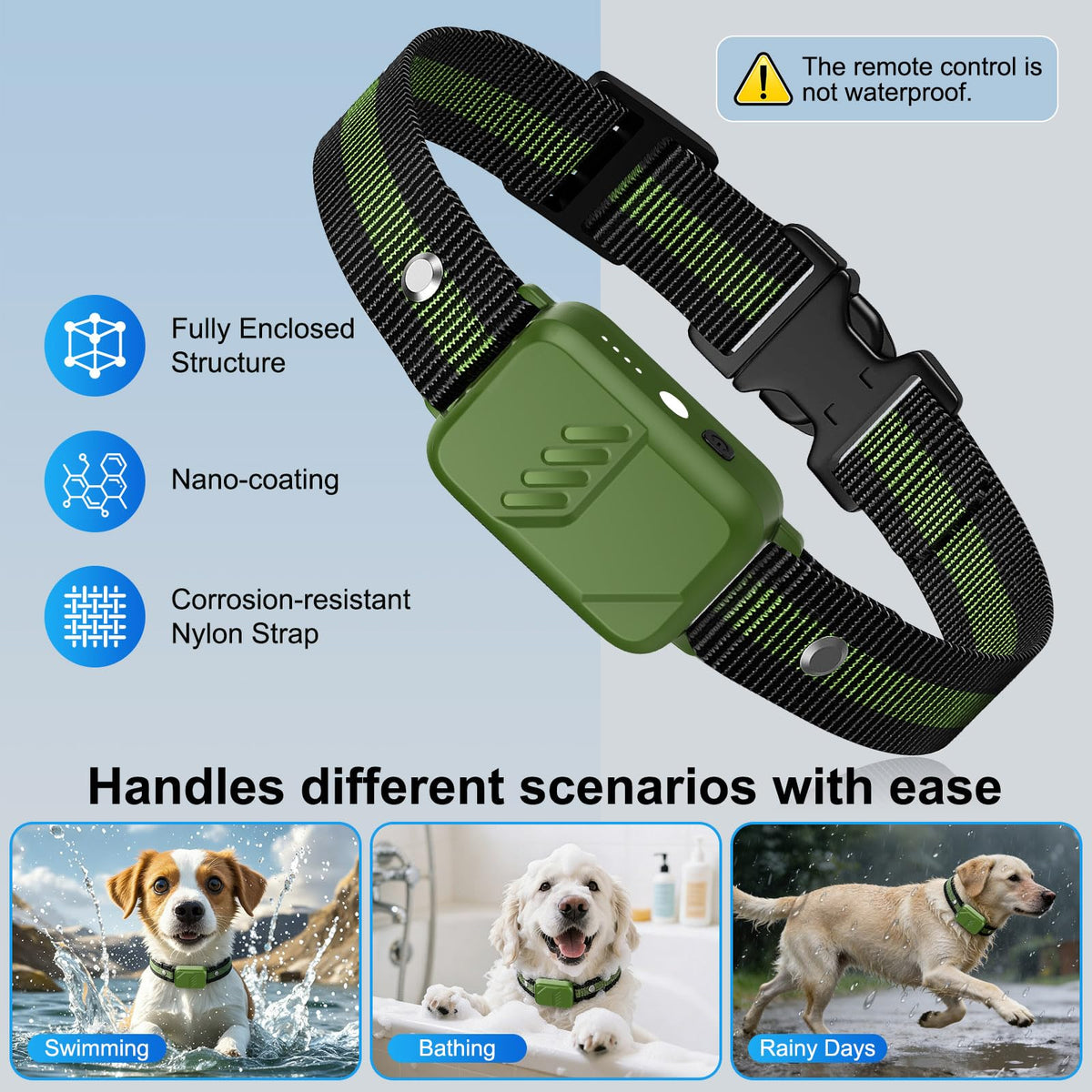 IP68 Waterproof Dog Training Collar with Remote I49600