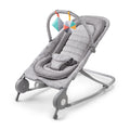 2-in-1 Light Gray Tweed Bouncer & Rocker F727126