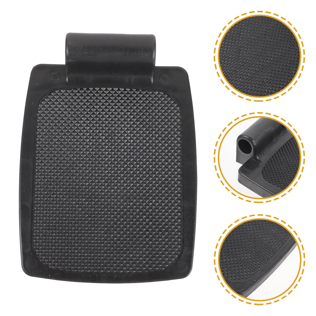 Heavy Duty Wheelchair Footplates Plastic Footrest Pair X708140