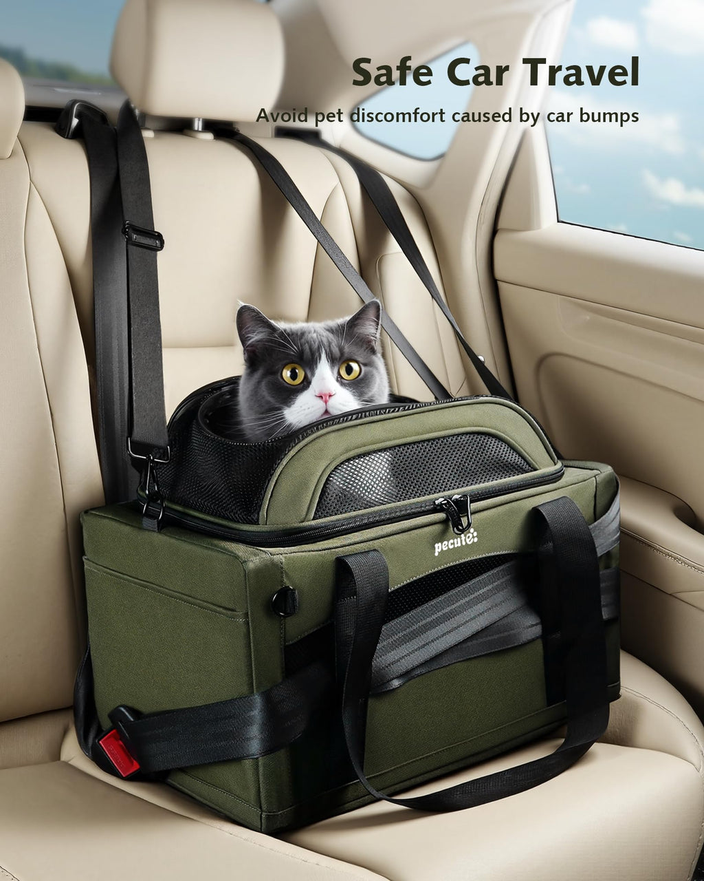 Expandable Airline Approved Pet Carrier W605