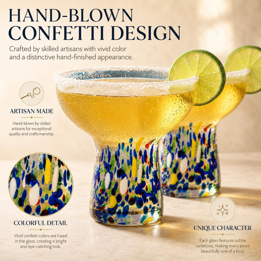 Stemless Margarita Glasses Set of 4 P880087