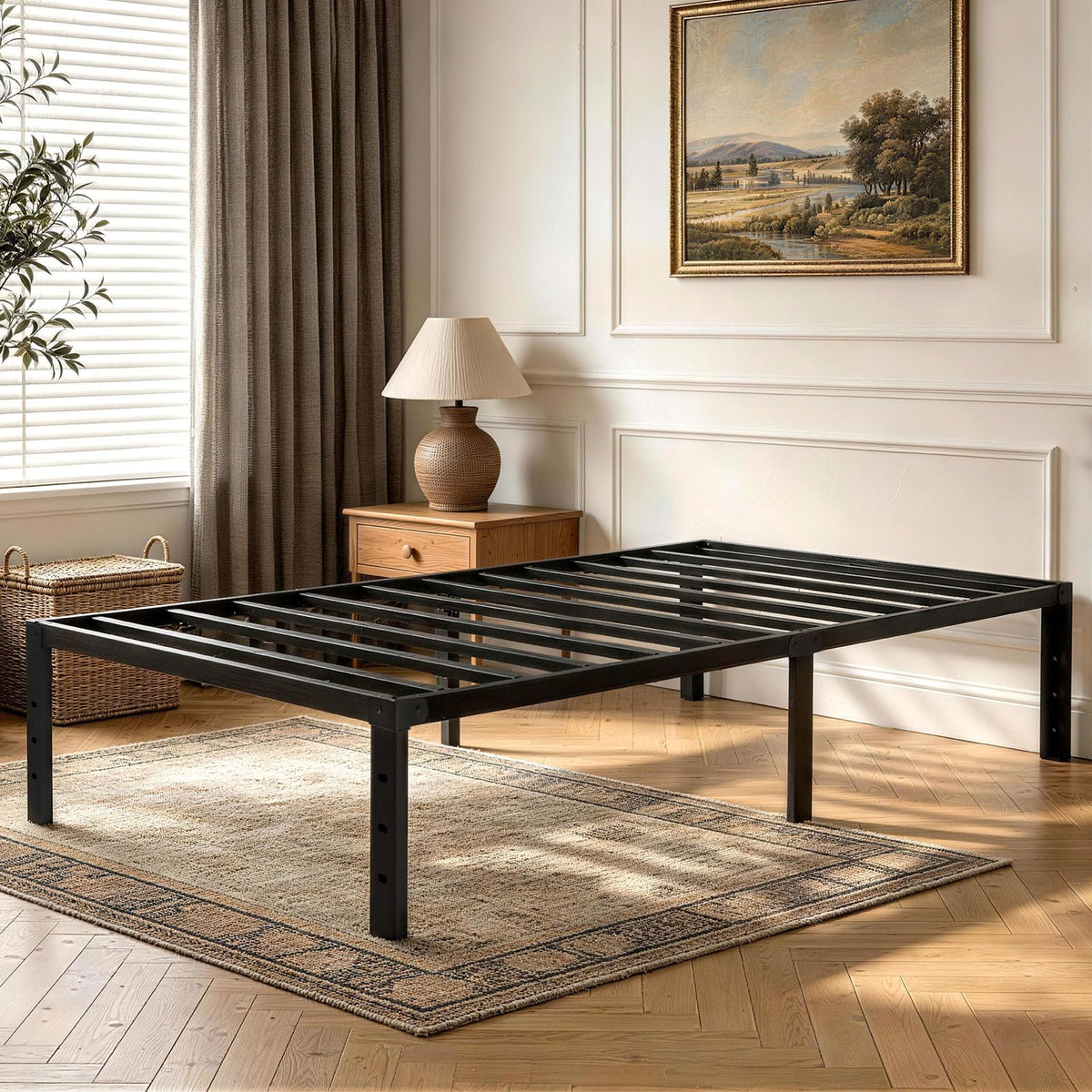 Twin Metal Bed Frame Y792