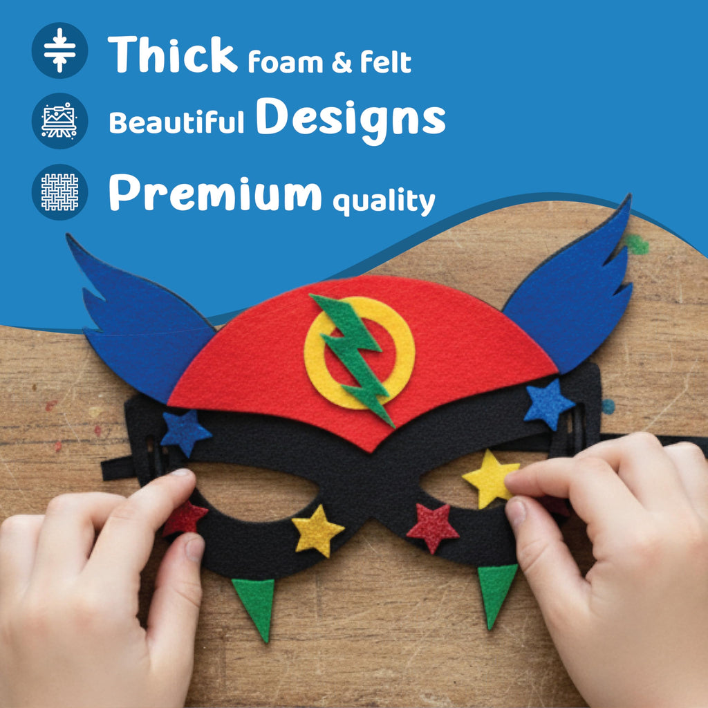 Superhero Dress Up Craft Kit B928465