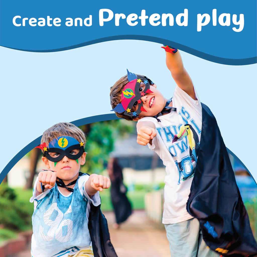 Superhero Dress Up Craft Kit B928465
