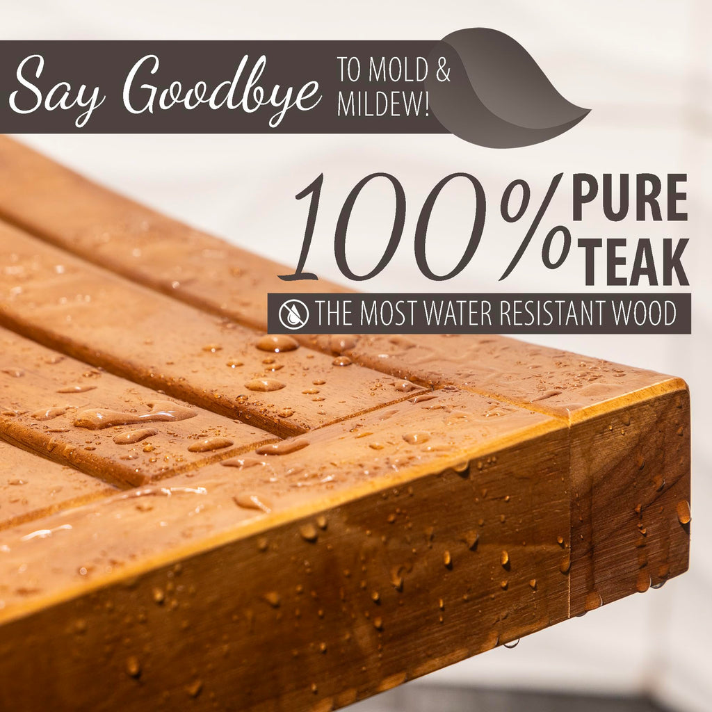 Teak Shower Bench 18 Inches A890