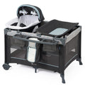 5 in 1 Foldable Baby Crib Playpen O95593