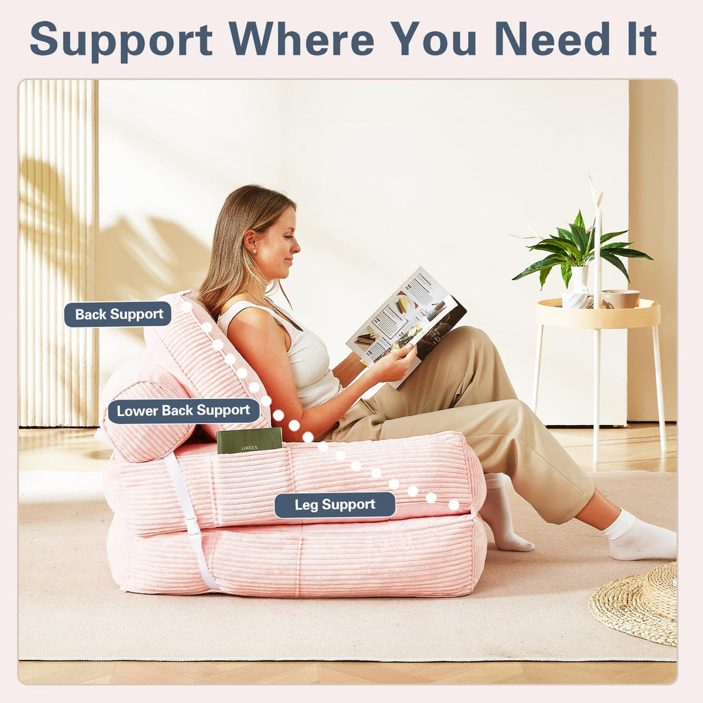 Convertible Futon Sofa Bed Chair J900286