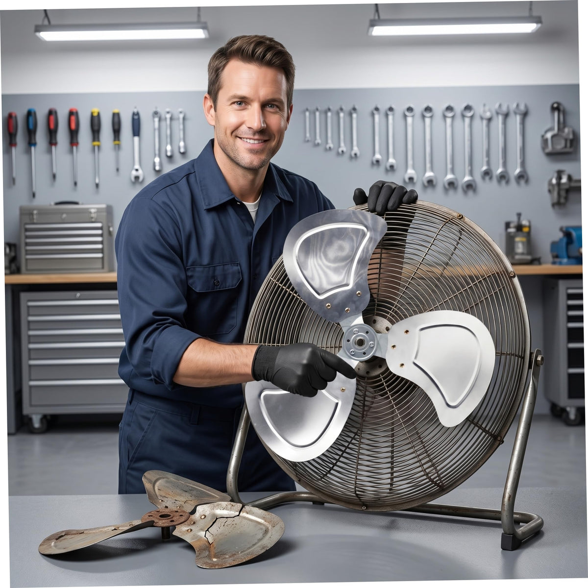 20 Inch Aluminum Alloy Replacement Fan Blade L60046
