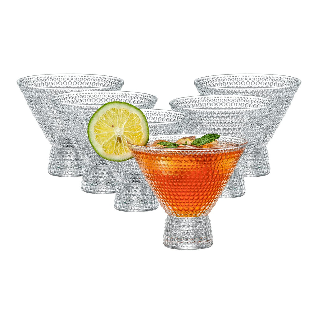Martini Glasses Set of 6 V731