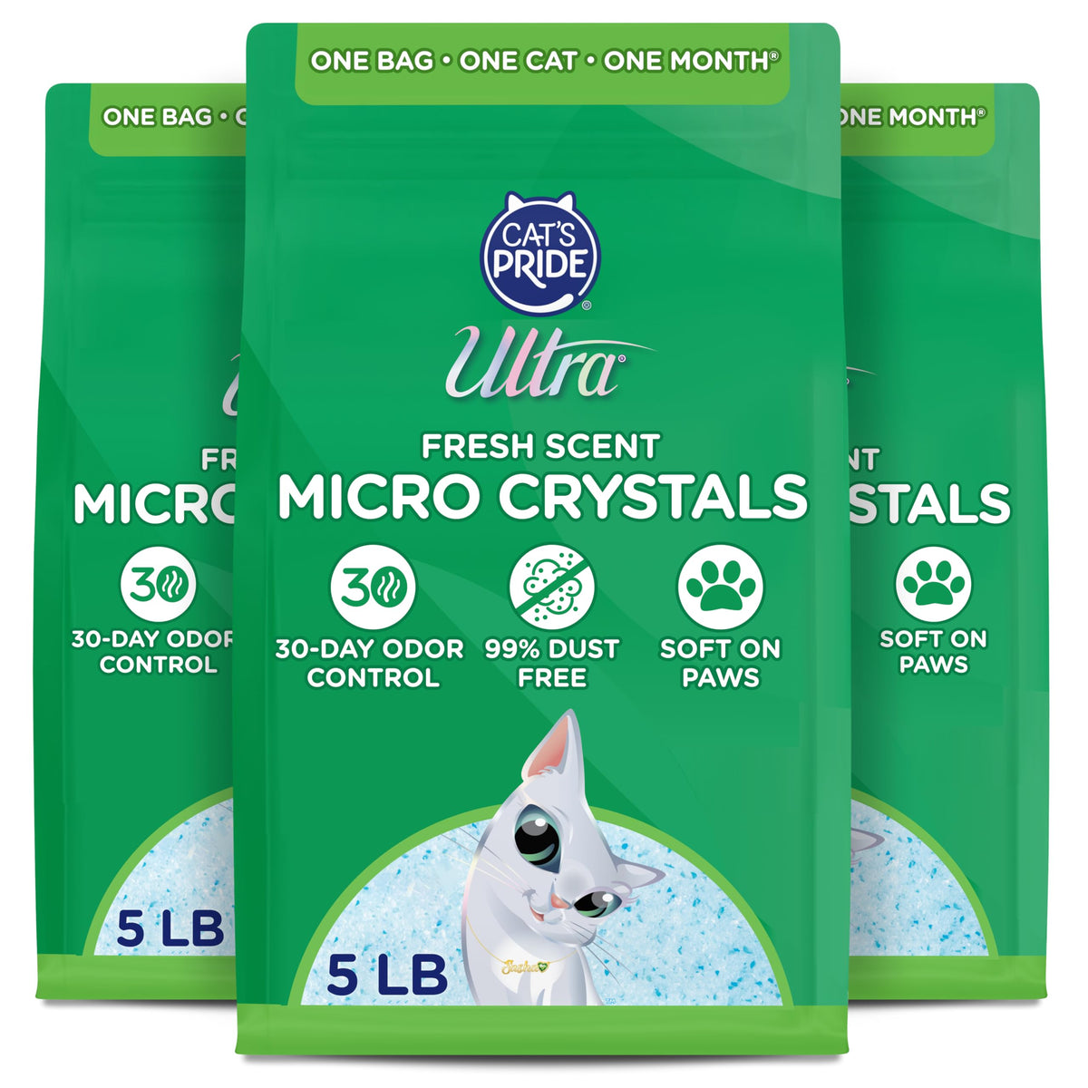 Fresh Scent Micro Crystals Litter 15lb F599
