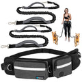 Hands Free Dog Leash with Waist Belt Bag N436