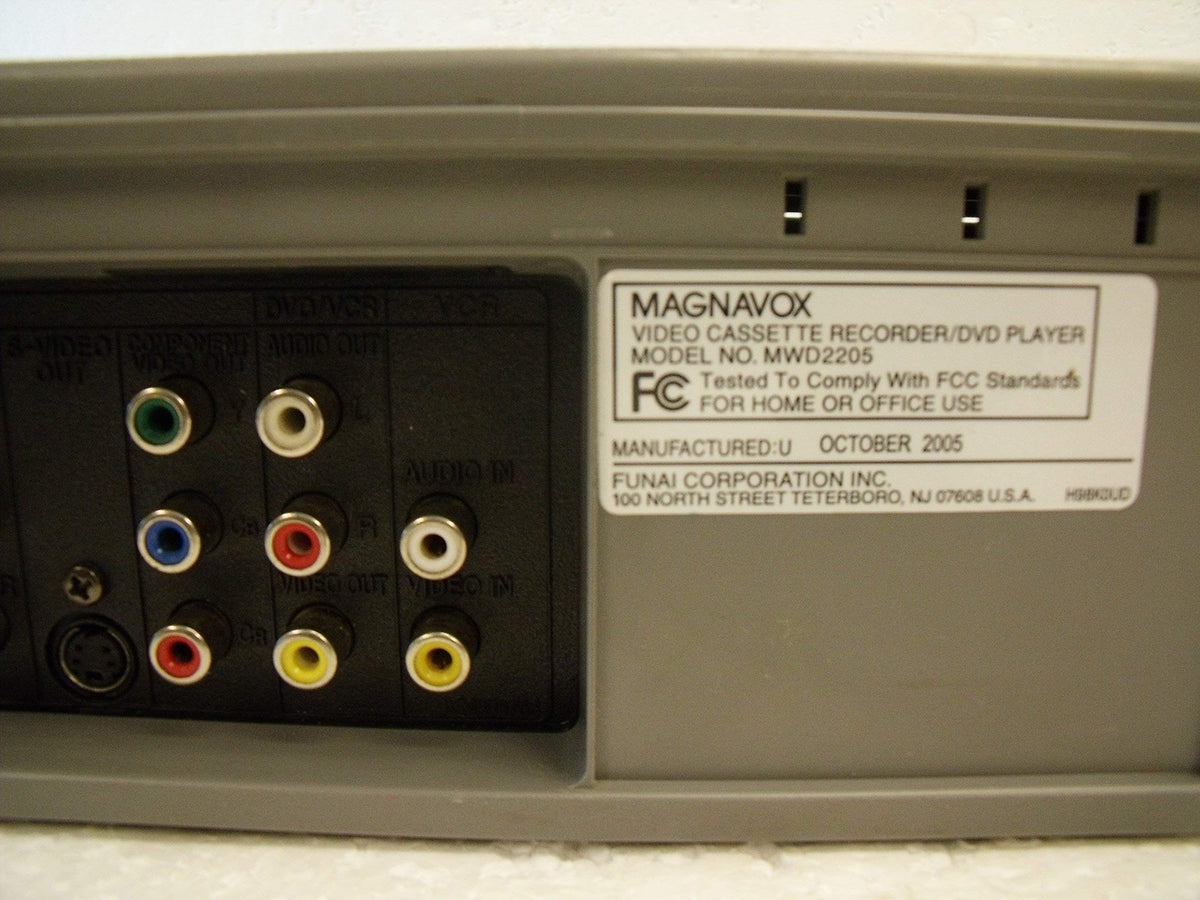 DVD/VCR Combination Player Y3825